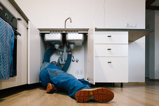 Professional Plumbing technician working in Little Compton, RI
